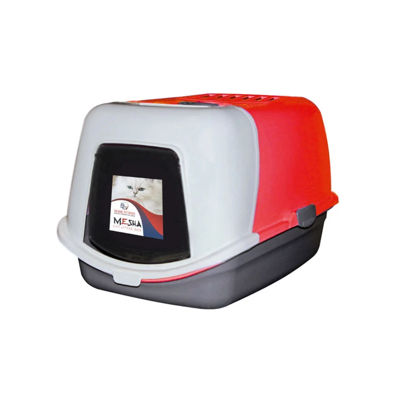 ظرف خاک گربه مدل مسقف مشا 01