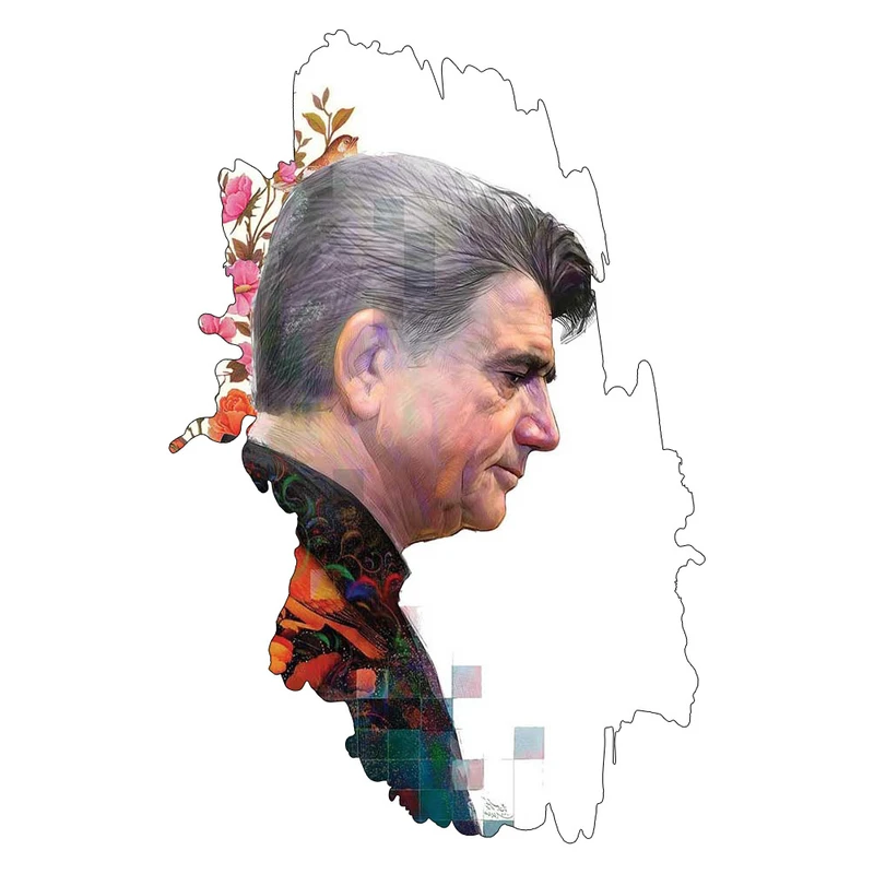 استیکر گراسیپا طرح استاد شجریان کد 10