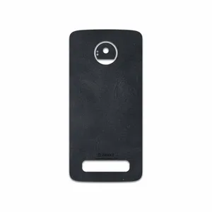MAHOOT Graphite Buffalo Leather Cover Sticker for Motorola Moto Z