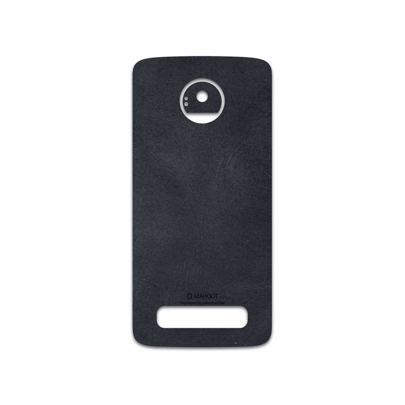 برچسب پوششی ماهوت مدل Graphite Buffalo Leather مناسب برای گوشی موبایل موتورولا Moto Z
