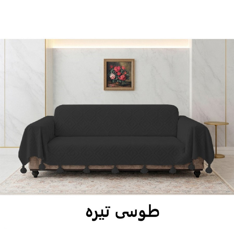 شال مبل و تخت کوکو جم مدل الیزابت سایز 300x150 سانتی متر