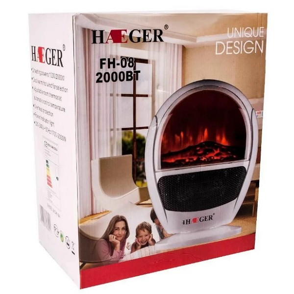 بخاری برقی هایگر مدل FH-08 2000вт