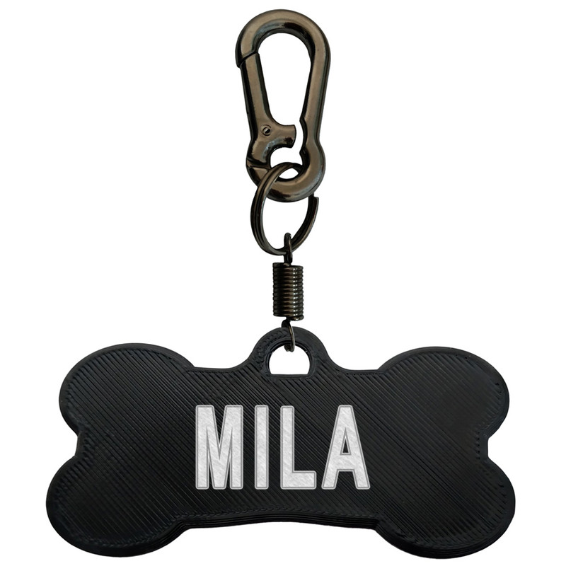 پلاک شناسایی سگ مدل Mila