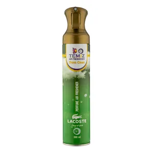 اسپری خوشبوکننده تمیز8.5 مدل lacoste حجم 300 میلی لیتر