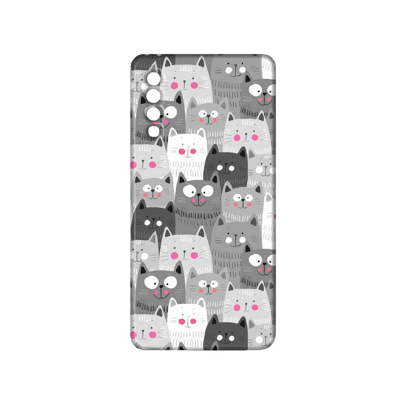 کاور مدل گربه کد 130 مناسب برای گوشی موبایل سامسونگ Galaxy A70 / A70S