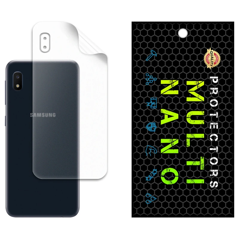 محافظ پشت مات نانو هیدروژل مولتی نانو مدل X-F1B مناسب برای گوشی موبایل سامسونگ Galaxy A10E