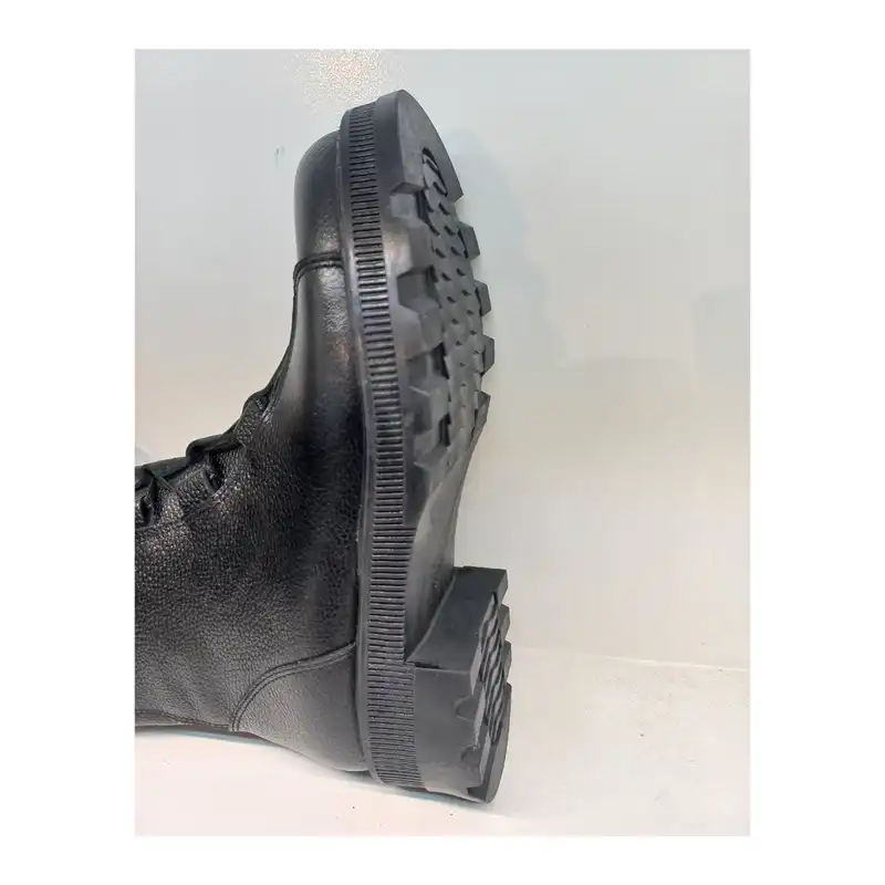 نیم بوت زنانه سرزمین چرم کد 145331 رنگ مشکی