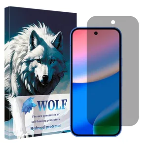 Wolf Tough model privacy screen protector suitable for Google Pixel 10 mobile phone