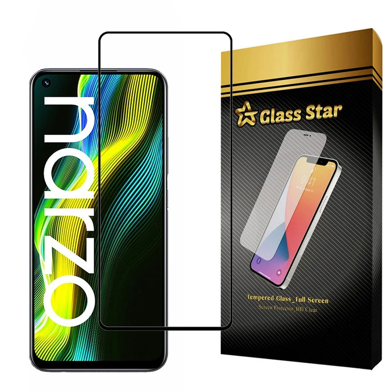 محافظ صفحه نمایش گلس استار مدل FULPLUSS مناسب برای گوشی موبایل ریلمی Narzo 50