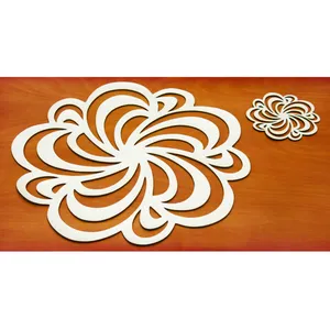 زیر بشقابی مدل رز به همراه زير ليوانی