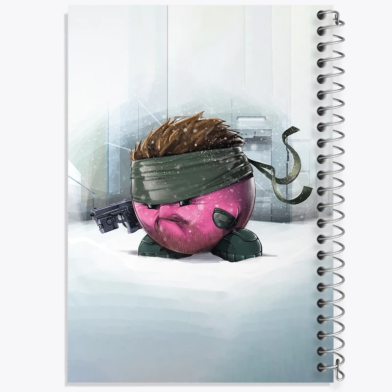 دفتر نقاشی 50 برگ خندالو طرح بازی متال گیر (Metal Gear) کد 33143