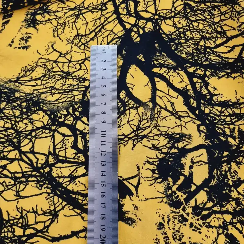 پارچه لباس مدل کودری نخی طرح لکه کد B