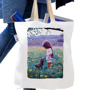 کیف پارچه ای طرح دختربچه کد rai005