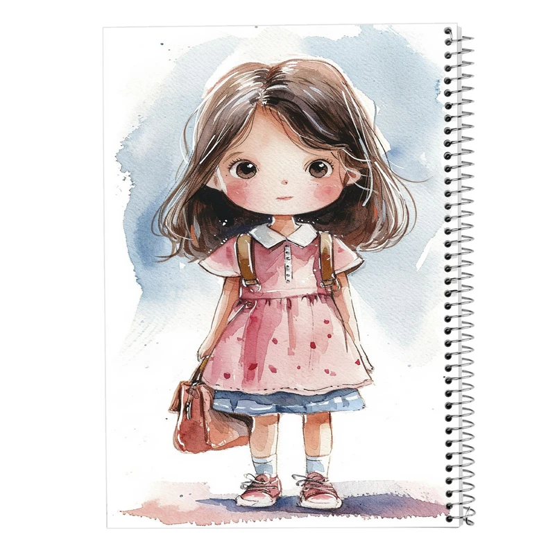 دفتر مشق 50 برگ مدوپد مدل دخترانه کد DF15829