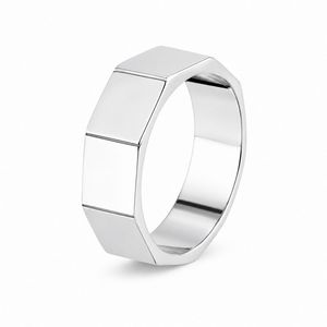 انگشتر نقره زنانه کیا ویژن مدل هندسی کد RSi-537
