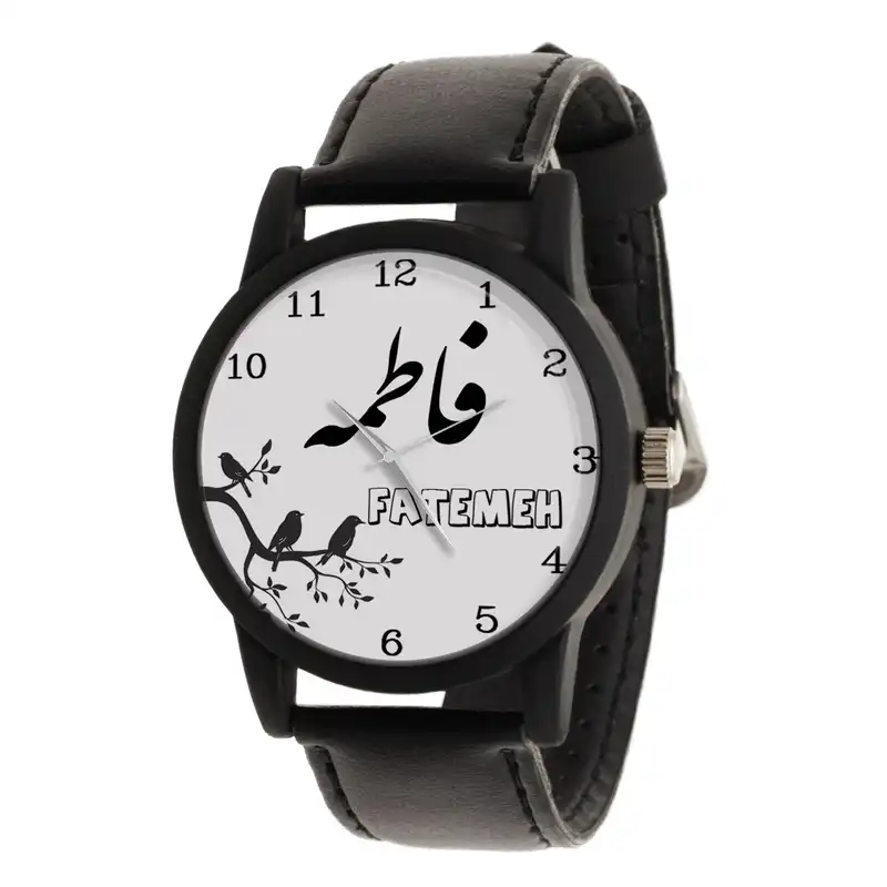ساعت مچی عقربه ای زنانه طرح فاطمه کد LF3057