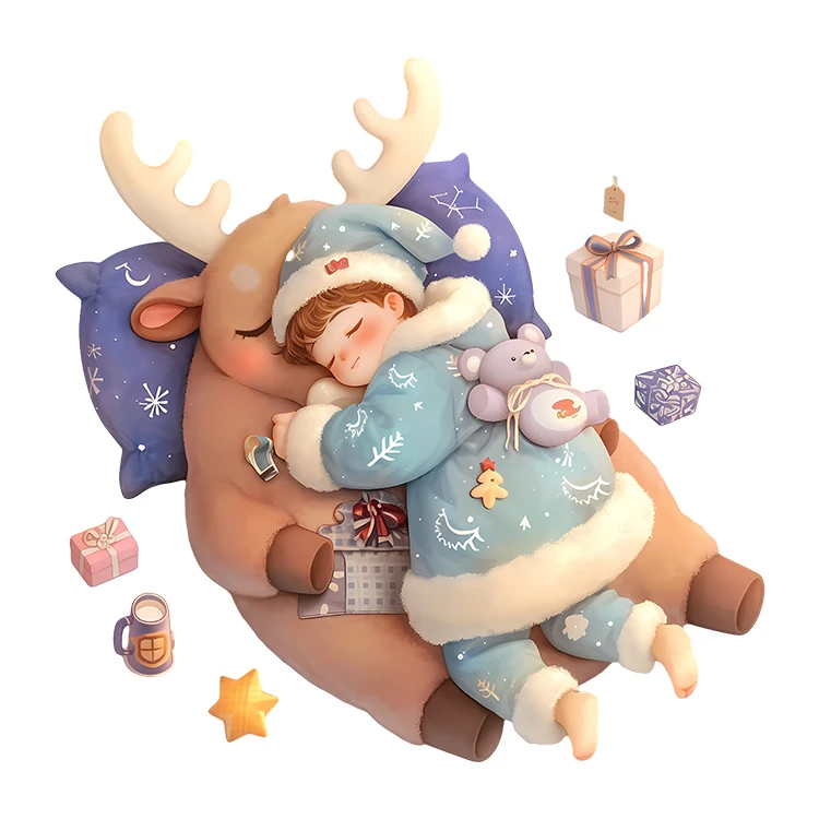 استیکر پارچه و لباس پاد آفرین مدل کارتونی بچگانه کیوت بامزه کد S5906