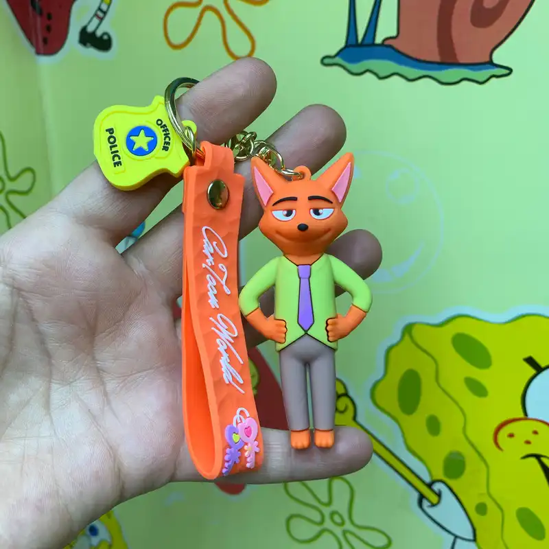 جاکلیدی مدل سیلیکونی طرح روباه پلیس