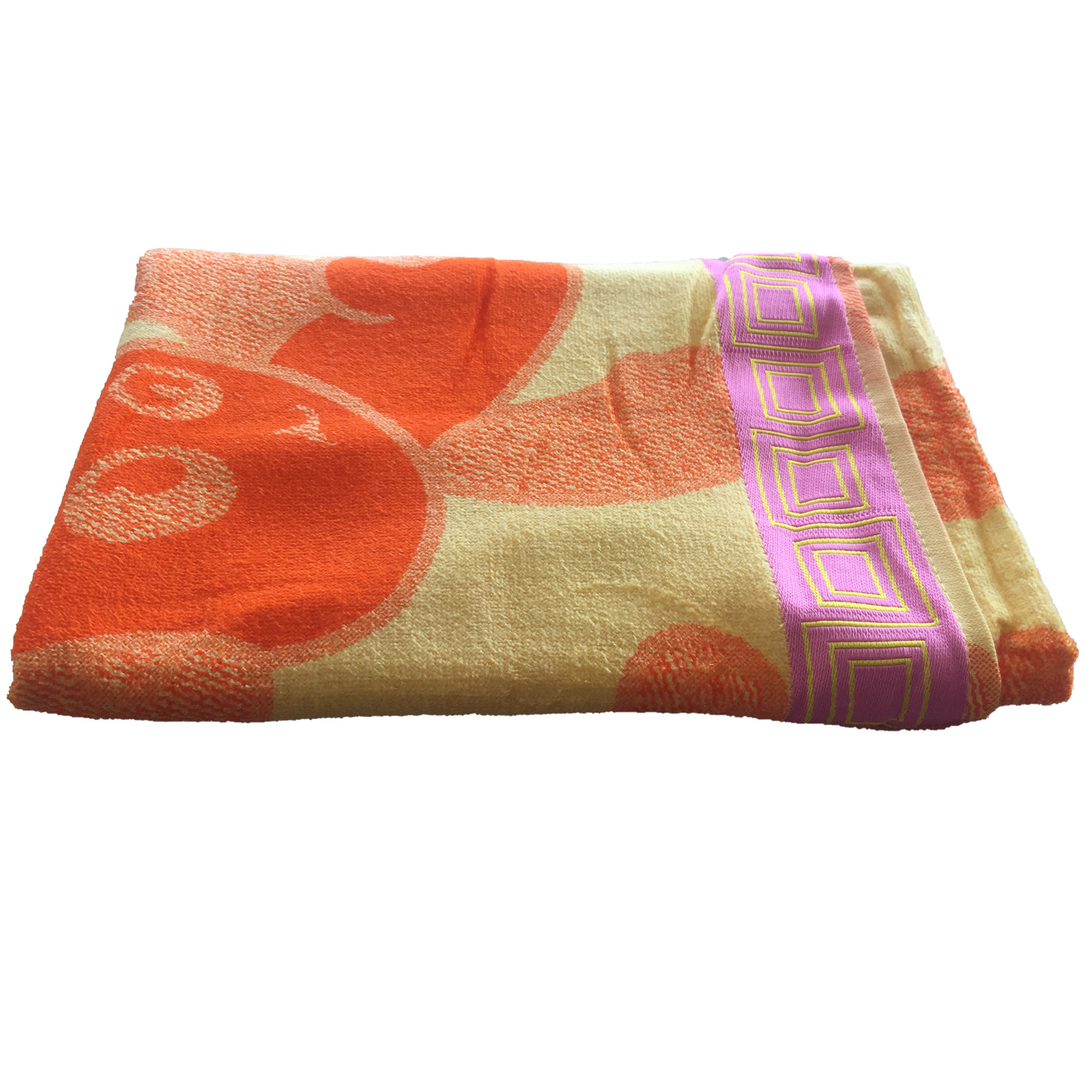 حوله استخری طرح خرسی کد ST116 سایز 70×140 سانتی متر
