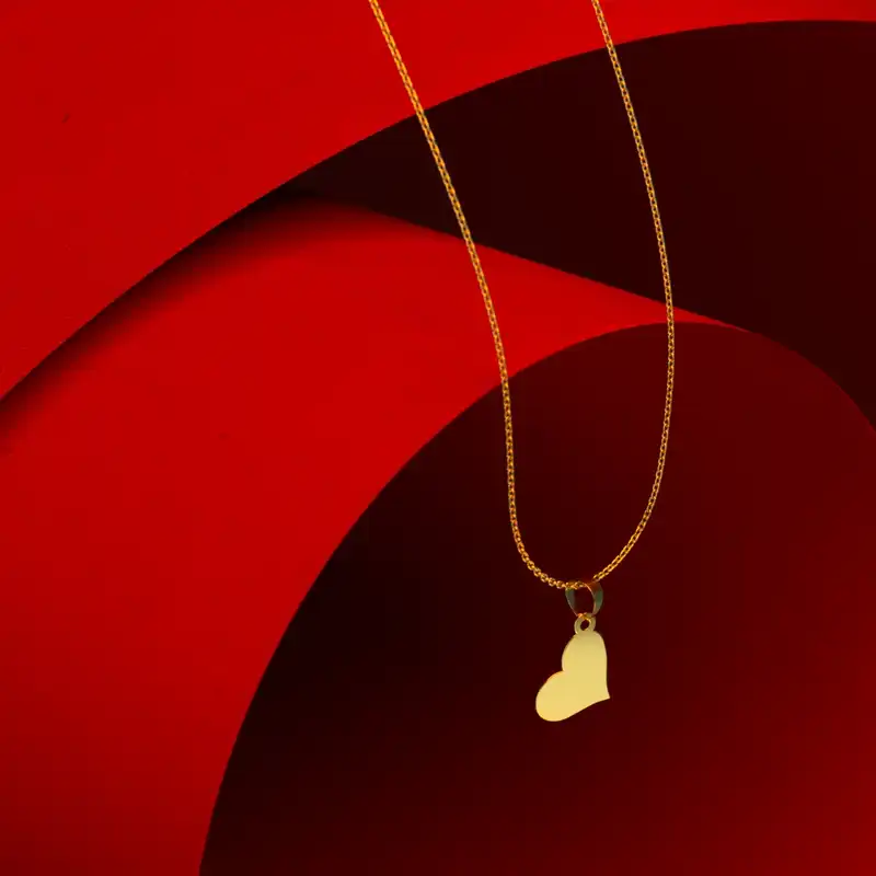 گردنبند طلا 18 عیار زنانه مدوپد مدل اسلیمی کد CA10792