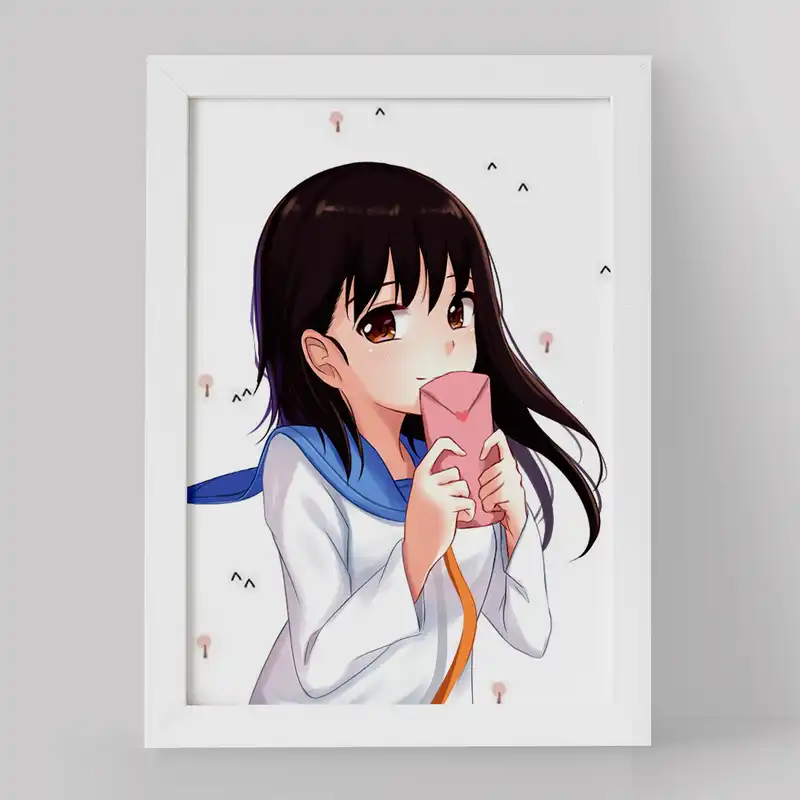 تابلو خندالو مدل اونودرا انیمه عشق دروغین کد 17212