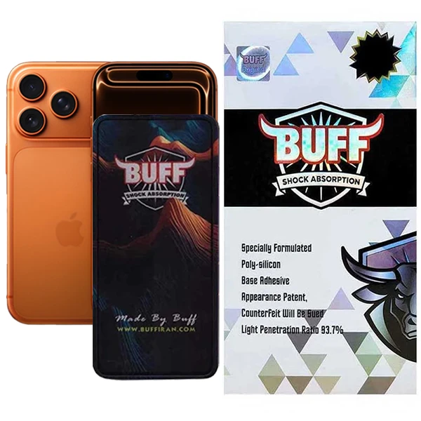 محافظ صفحه نمایش 5D بوف مدل Mountain-Guarantee مناسب برای گوشی موبایل اپل iPhone 17 Pro / 17 /  16 Pro 