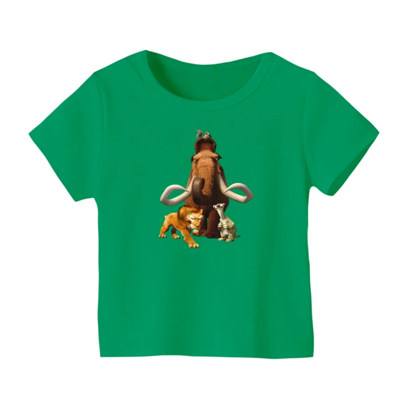 تی شرت آستین کوتاه بچگانه مدل عصر یخبندان کد ۷