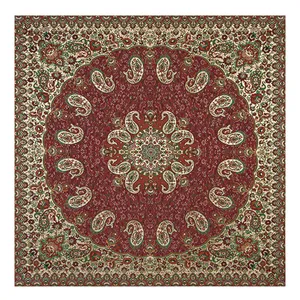 رومیزی ترمه رضایی یزد طرح خورشید کد 2101010404000