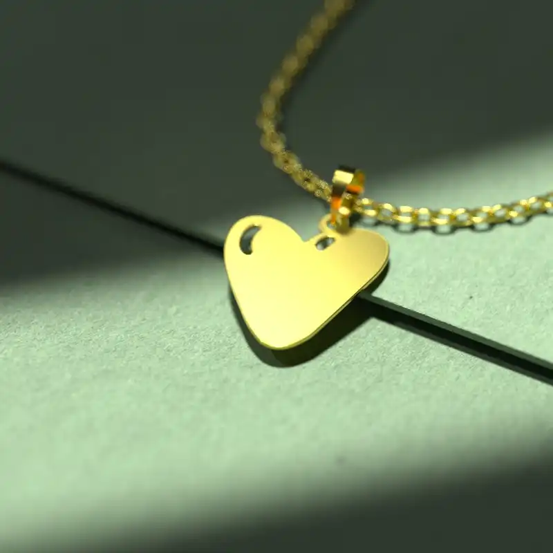 گردنبند طلا 18 عیار زنانه مدوپد کد CA10799