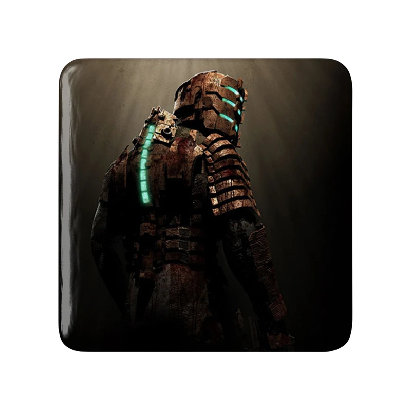 مگنت خندالو طرح بازی دد اسپیس (Dead Space) مدل مربعی کد 35043