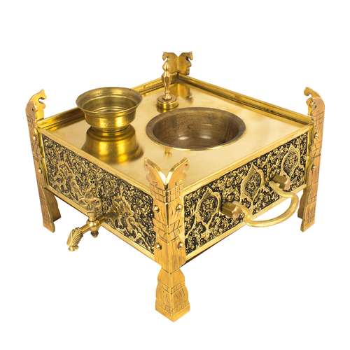 سماور زغالی مدل سنتی گنجایش 3 لیتر