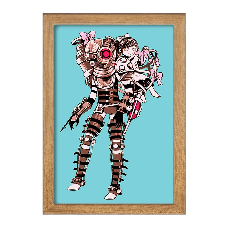 تابلو خندالو مدل بازی بایوشاک (Bioshock) کد 31340