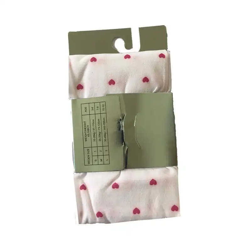 جوراب شلواری دخترانه طرح قلب مدل 8390