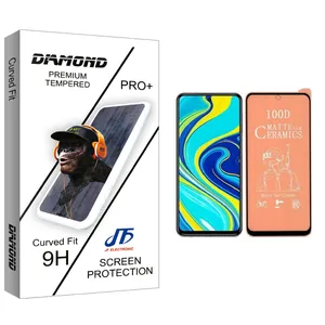 JF Diamond glass Screen Protector For Xiaomi Redmi Note 9S / Redmi Note 9 Pro