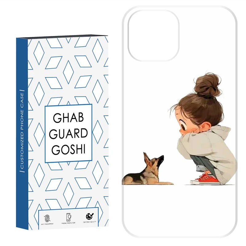 کاور قاب گارد گوشی طرح دخترانه کد Dimo-864 مناسب برای گوشی موبایل اپل  IPHONE 12 / 12 PRO   