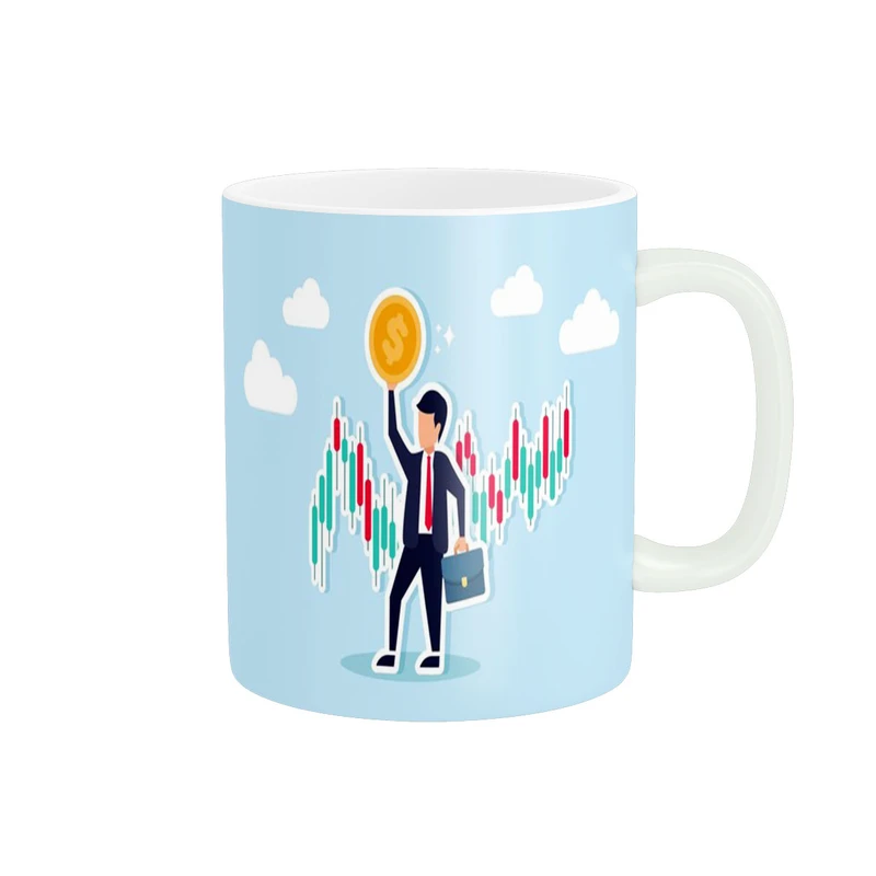 ماگ استلار طرح ترید و فارکس و ارزهای دیجیتال  کد 1829