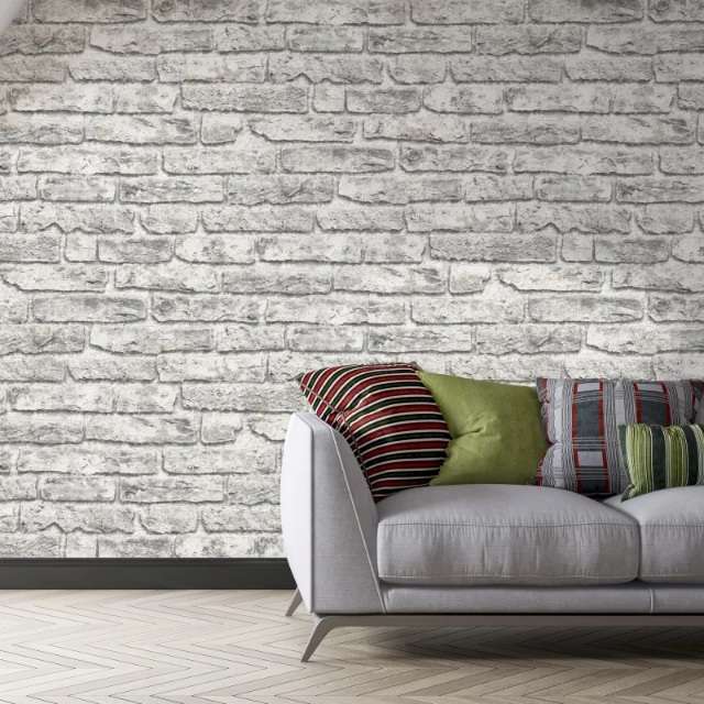 کاغذ دیواری مدل طرح آجر کد 6064 کاغذ دیواری مدل طرح آجر کد 6064