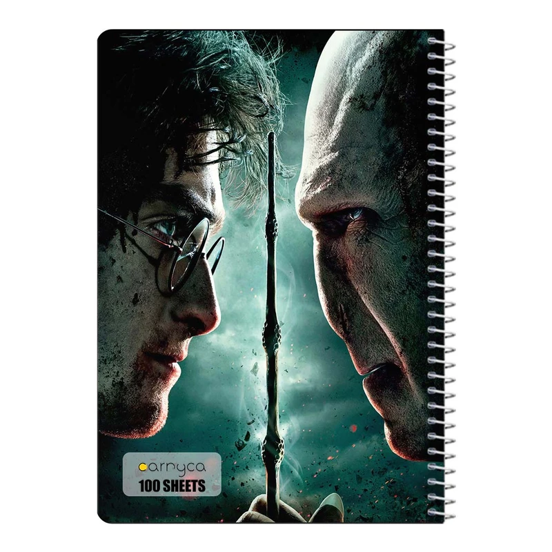 دفتر مشق 100 برگ سیمی کارنیکا طرح هری پاتر Harry Potter کد 94064