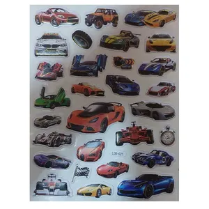 برچسب مدل برجسته طرح ماشین کد 001