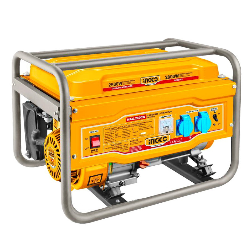 موتور برق بنزینی اینکو مدل GE30005-2800W ظرفیت 2.8 کیلووات موتور برق بنزینی اینکو مدل GE30005-2800W ظرفیت 2.8 کیلووات