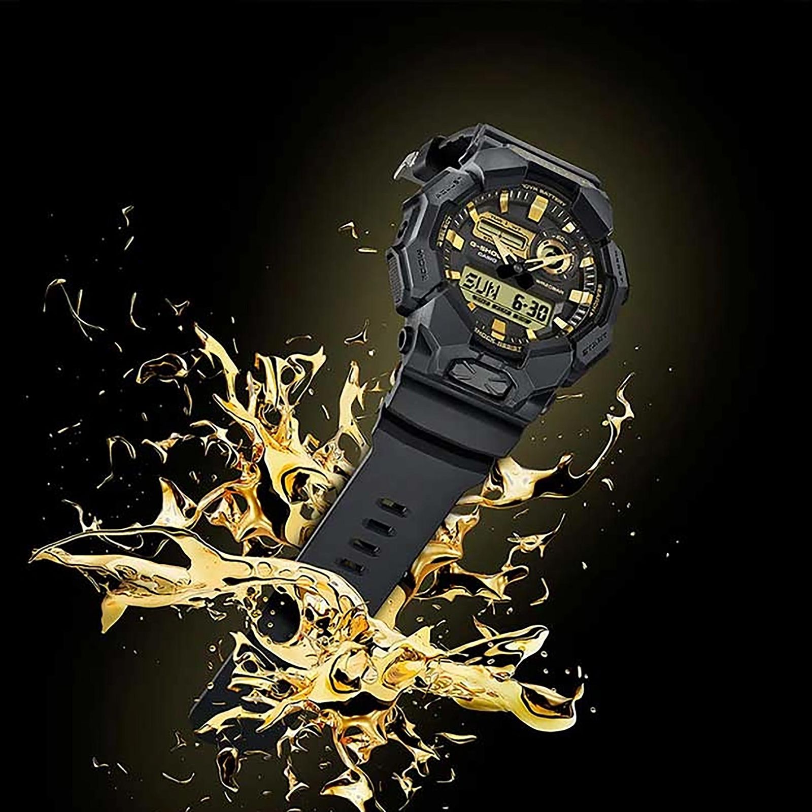 ساعت مچی عقربه‌ای کوارتز مردانه کاسیو مدل GA-010GB-1A9 -  - 5