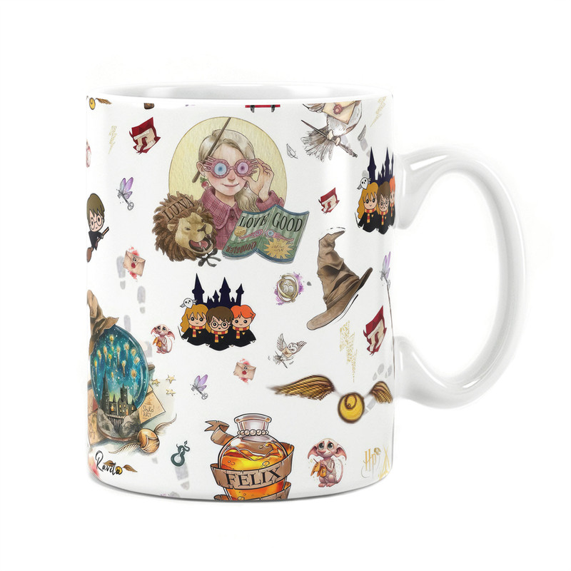 ماگ حرارتی راویتا مدل هری پاتر کد 3619