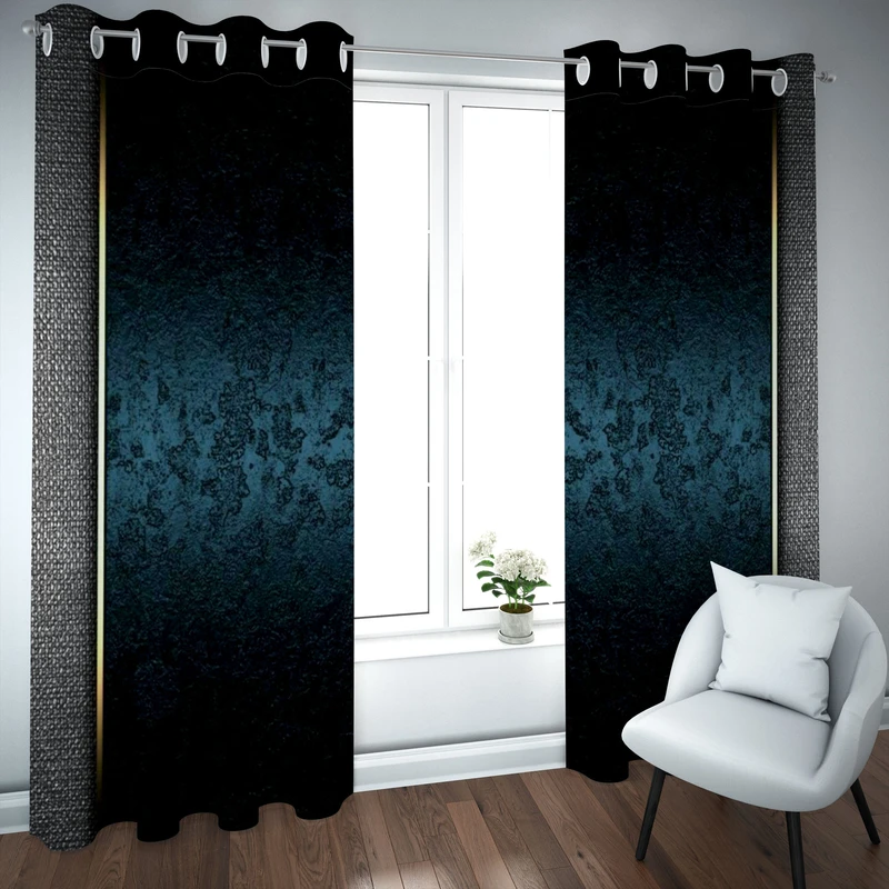 پرده مدل چاپی هازان سایز 300×150 سانتی متر 