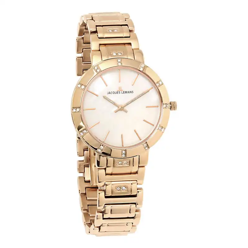 ساعت مچی عقربه ای زنانه ژاک لمن مدل 1-1825E