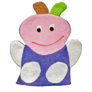 لیف حمام کودک مدل عروسکی کد 0032