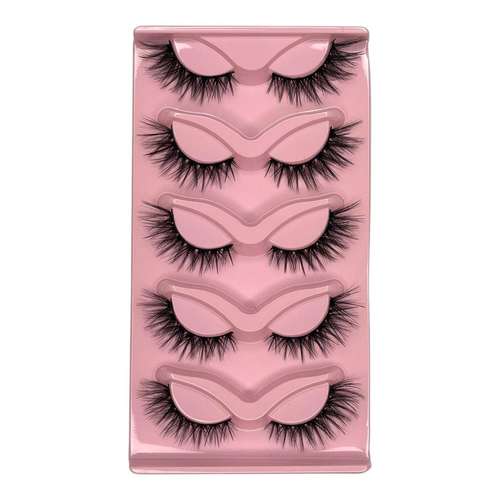 مژه مصنوعی مدل روباهی کد 012 مجموعه 5 عددی