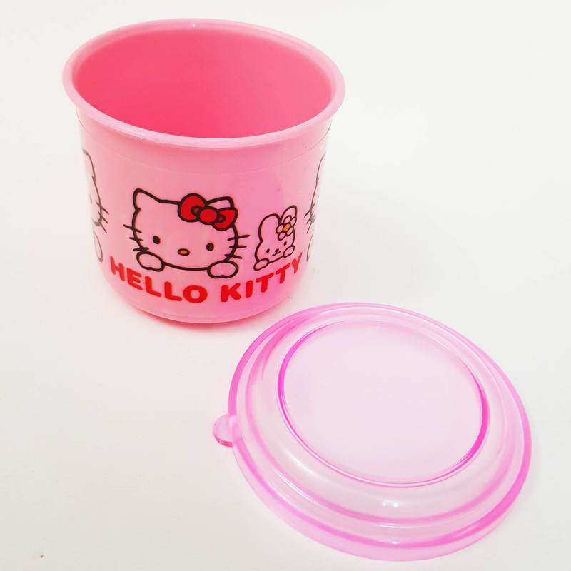 لیوان کودک مدل درب دار طرح کیتی