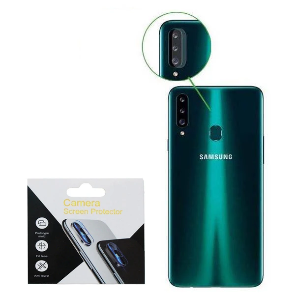 محافظ لنز دوربین مدل Pu-45 مناسب برای گوشی موبایل سامسونگ Galaxy A20s