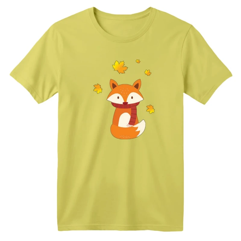 تی شرت آستین کوتاه بچگانه مدل روباه کد ۵