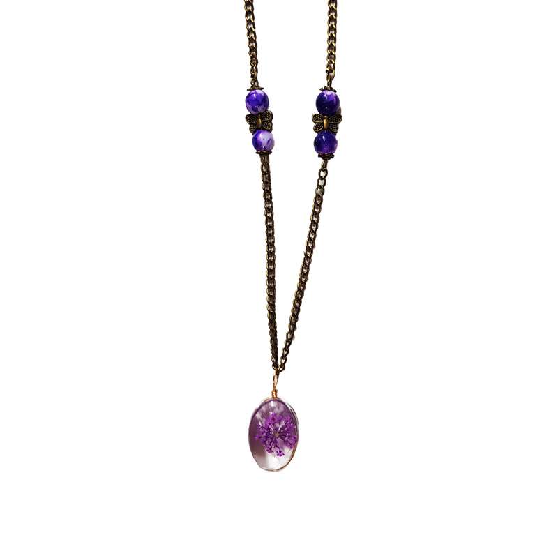 گردنبند دخترانه مدل گل کد pl_2 گردنبند دخترانه مدل گل کد pl_2